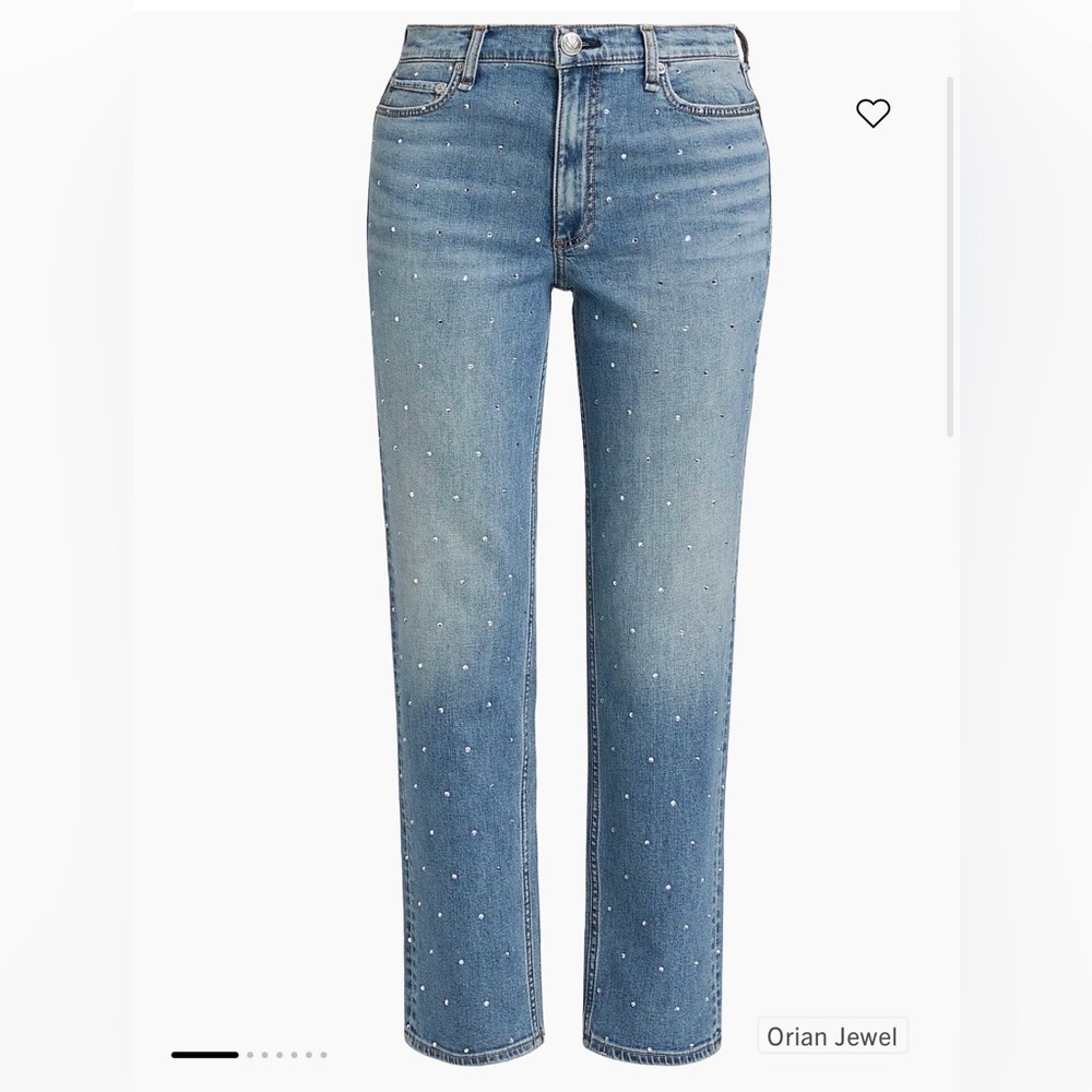 Rag and Bone Crystal Embellished Jeans!